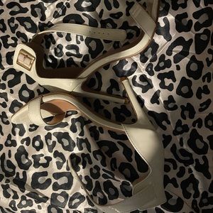 white heels